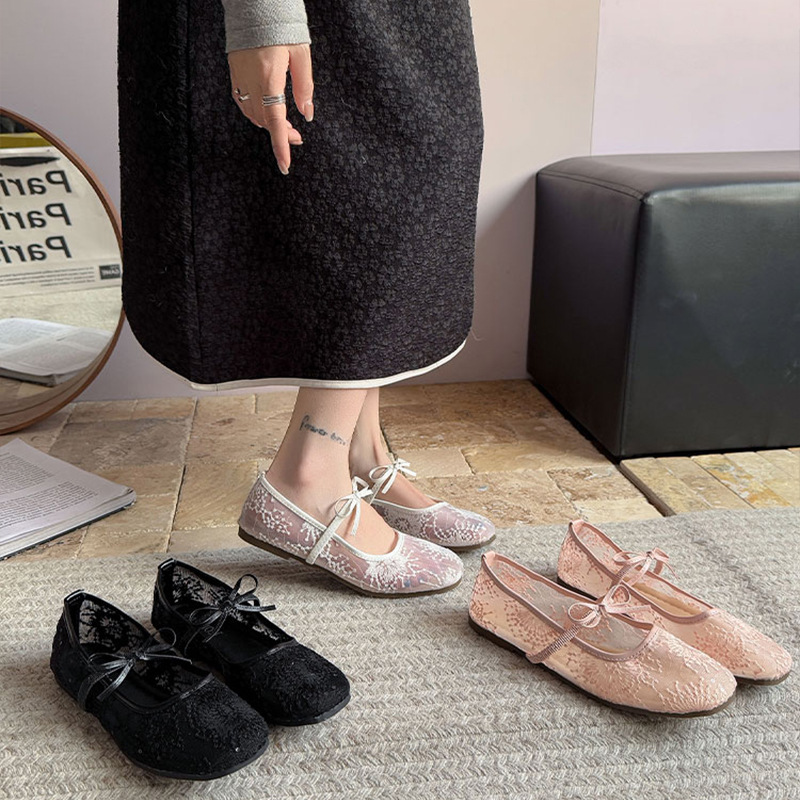 Embroidery Shoes - Vrouwen Zachte Ballet Platte Schoenen 2026
