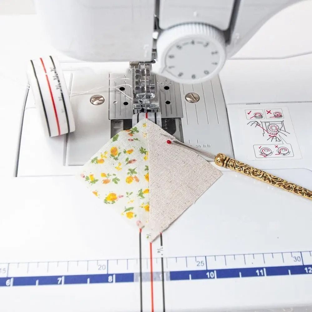 Embroidery Guide Paper - DIY-naad-instructietool Diagonale naadbanden Naadgeleider 1/4 inch