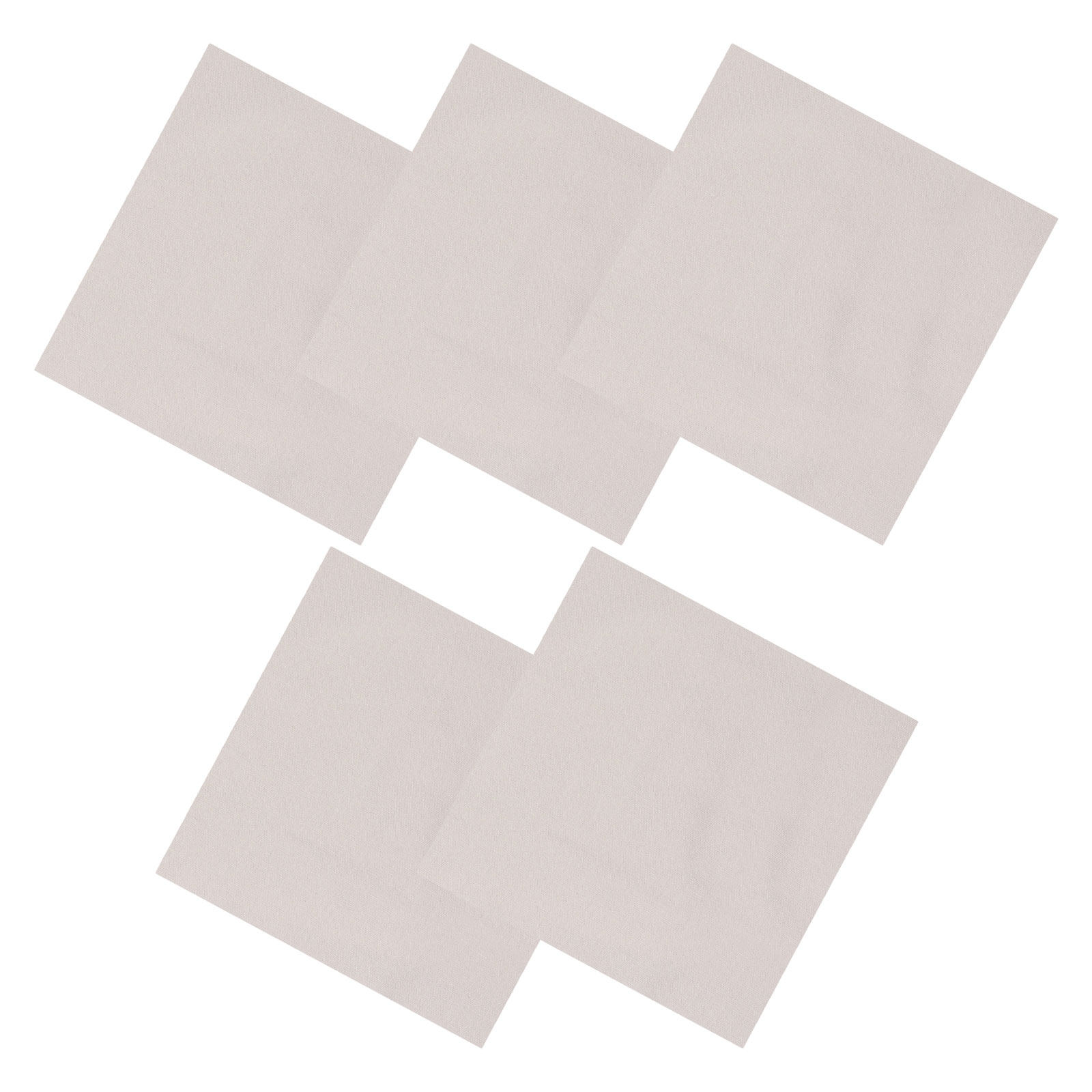 Embroidery Texture - 5 stuks borduurstof katoen linnen basisdoek