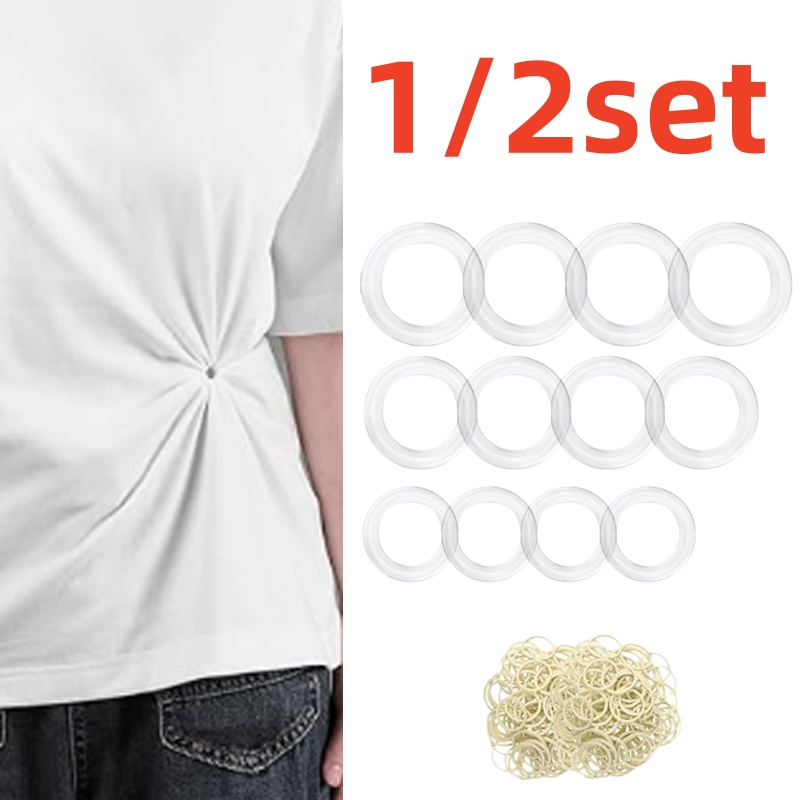 Embroidery Knot - Mode plastic ronde cirkel clip gesp