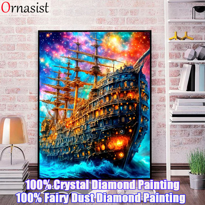 Embroidery Wall Art - 5D DIY Fairy Dust Diamond Painting