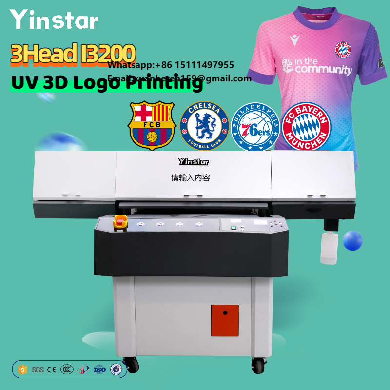 Embroidery Texture - Yinstar Custom TPU Patch Printer UV