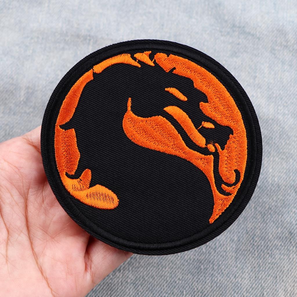 Embroidery Converse - Straatspellen Cartoon Patch Draak Geborduurde Patches