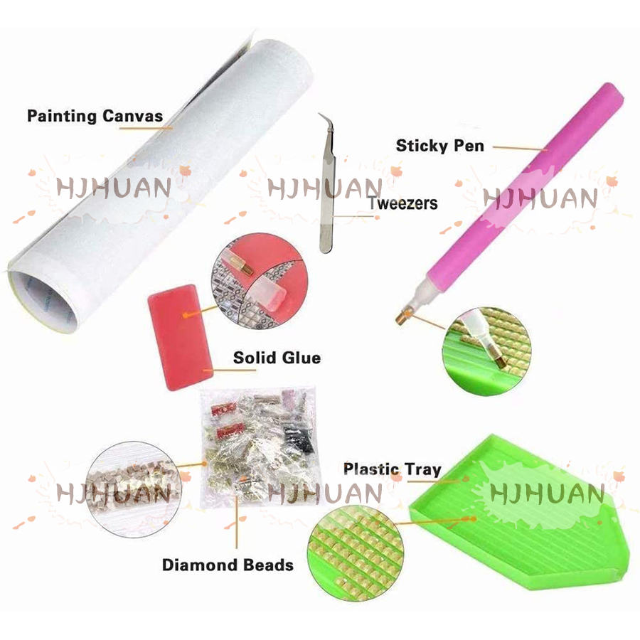5 stks 5D Diy Diamant Schilder - Embroidery Hd Images recensie en prijs
