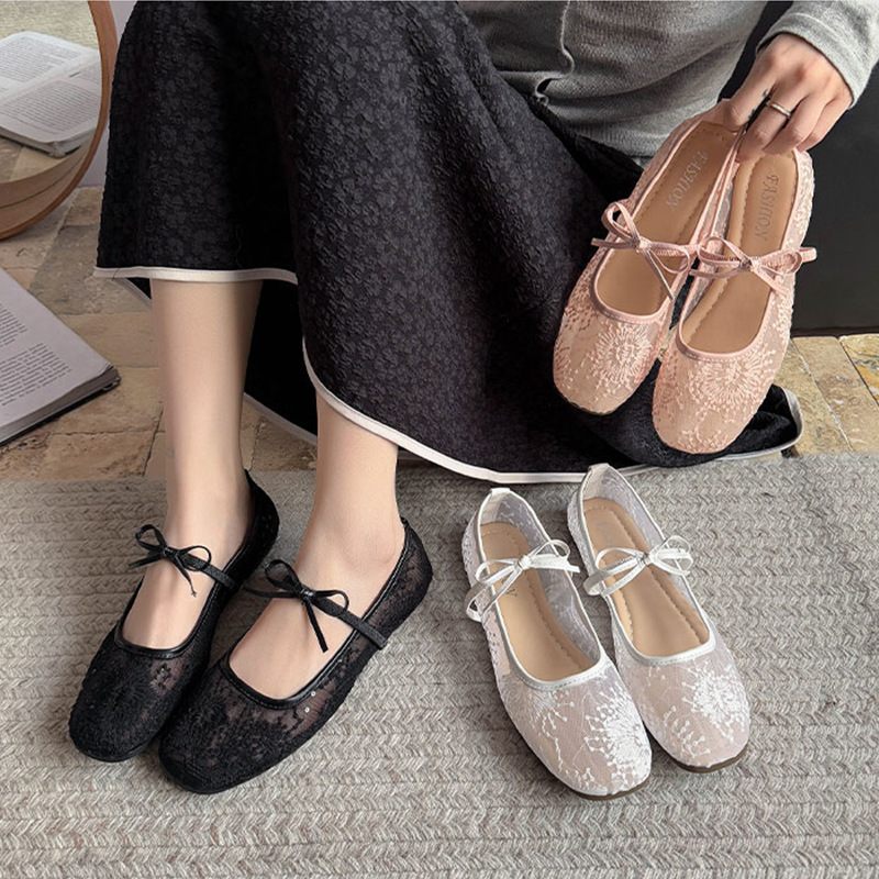 Vrouwen Zachte Ballet Platte S - Embroidery Shoes recensie en prijs