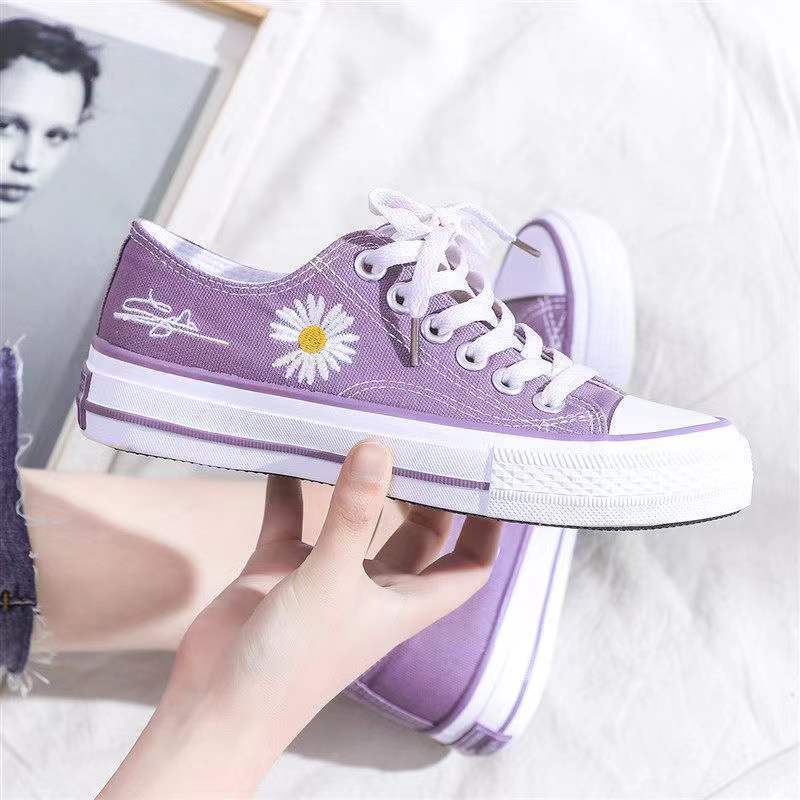 Chrysanthemum Borduren Dames C - Embroidery Shoes recensie en prijs
