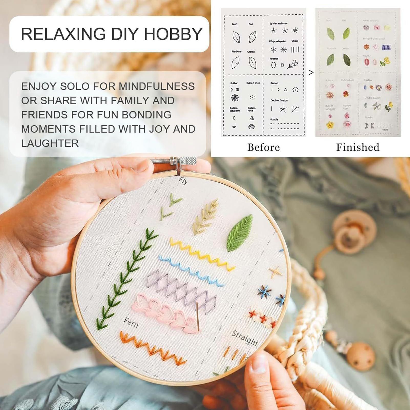 Borduursteekboek voor beginner - Embroidery Guide Paper recensie en prijs