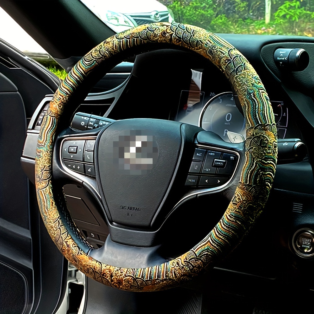 Auto-stuurhoes, brokaatborduur - Embroidery Hub recensie en prijs