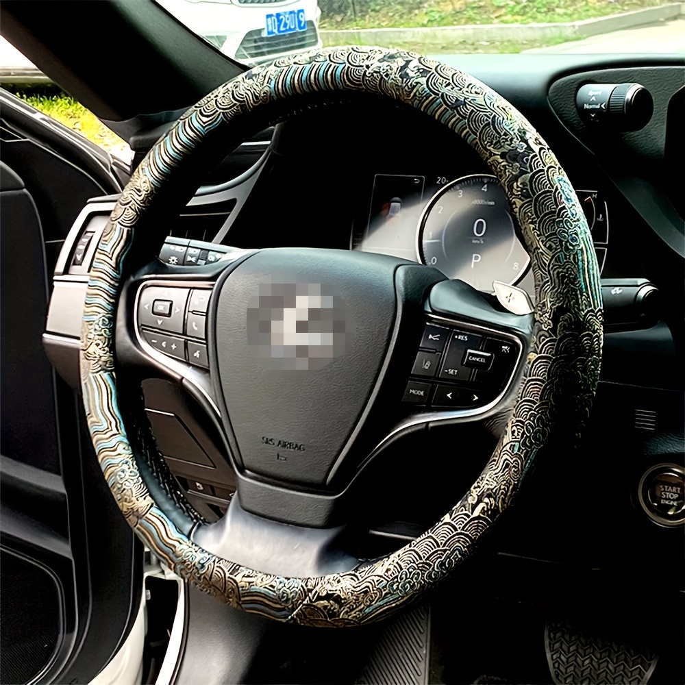 Auto-stuurhoes, brokaatborduur - Embroidery Hub recensie en prijs