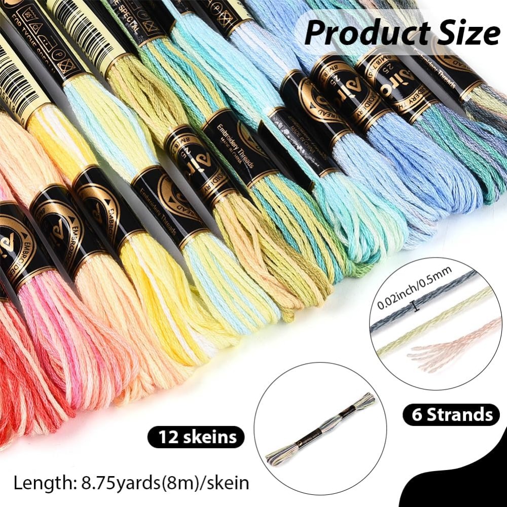 12 klosjes 105 yards 6-draads  - Embroidery Bracelet recensie en prijs