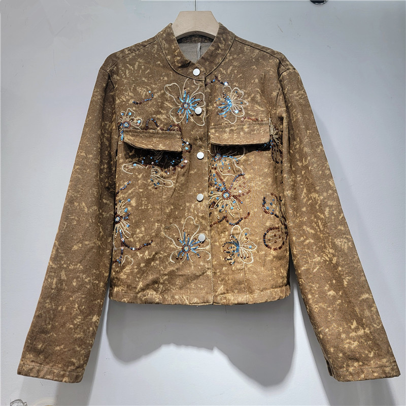 Lentemode Pailletten Borduurwe - Embroidery Jacket Jeans recensie en prijs