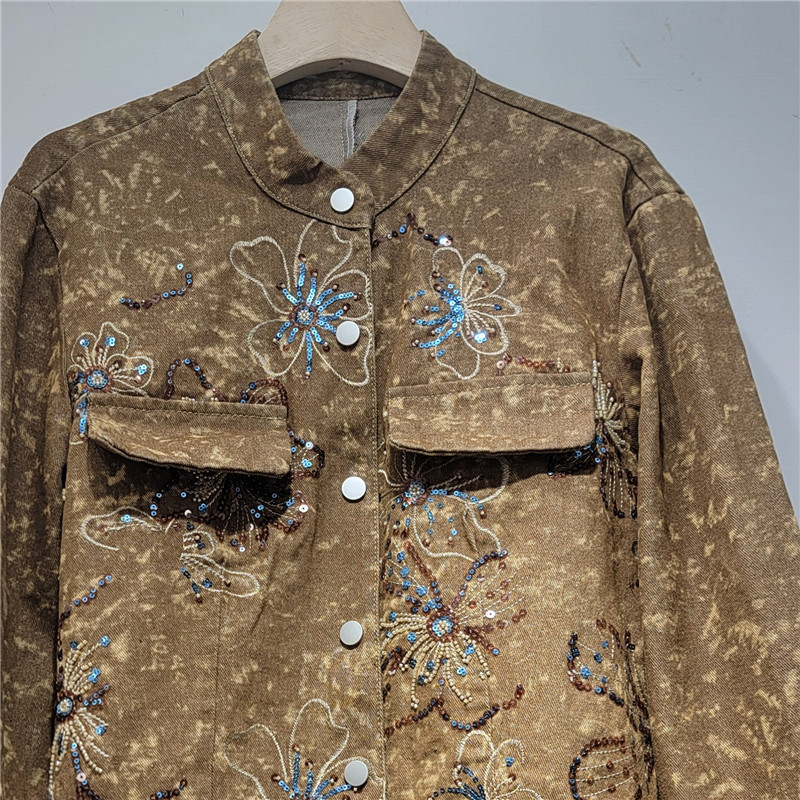 Lentemode Pailletten Borduurwe - Embroidery Jacket Jeans recensie en prijs