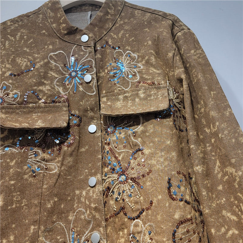 Lentemode Pailletten Borduurwe - Embroidery Jacket Jeans recensie en prijs