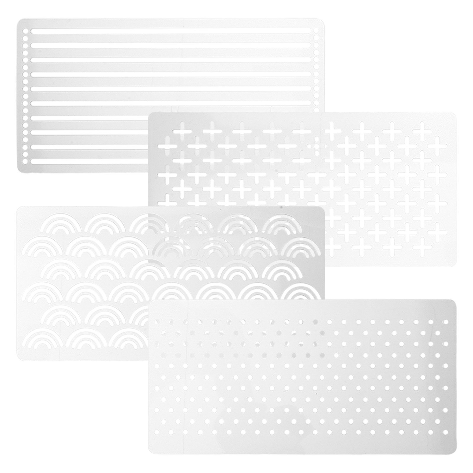 4 stuks acryl quiltsjablonen t - Embroidery Pattern recensie en prijs