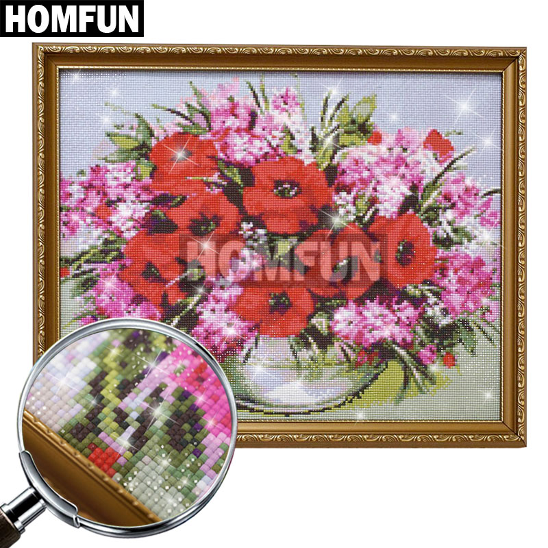 HOMFUN AB diamant borduurwerk  - Embroidery Cross Stitch Patterns recensie en prijs