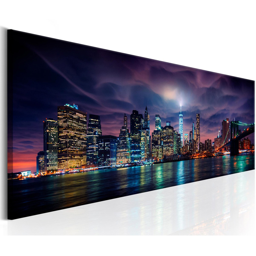 New York Night Landschap Grote - Embroidery York recensie en prijs