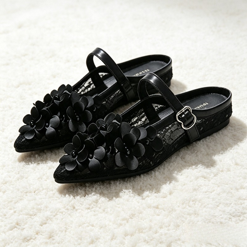Luxe borduurwerk met bloemende - Embroidery Shoes recensie en prijs