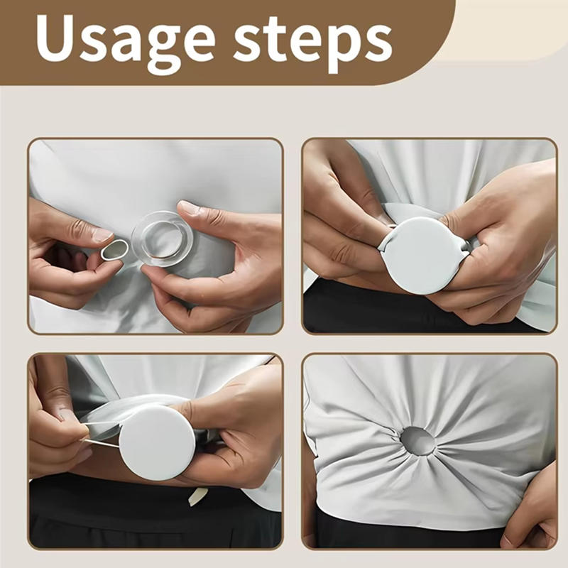 Mode plastic ronde cirkel clip - Embroidery Knot recensie en prijs