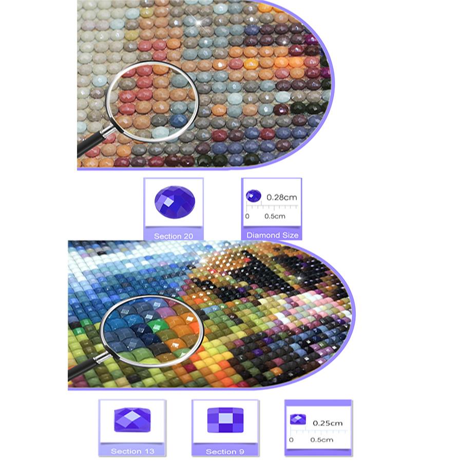 5 stuks diamant schilderij isl - Embroidery Hd Images recensie en prijs