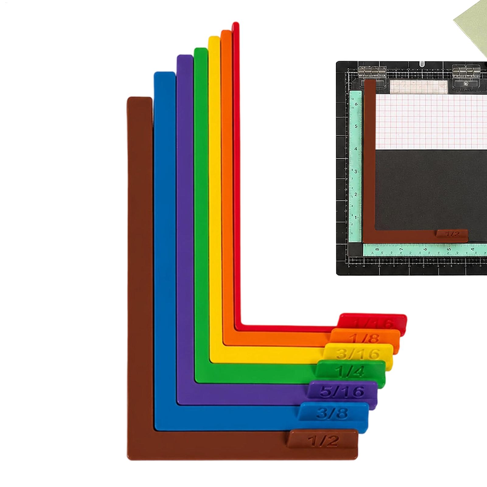 7-delige set uitlijningshulpmi - Embroidery Guide Paper recensie en prijs