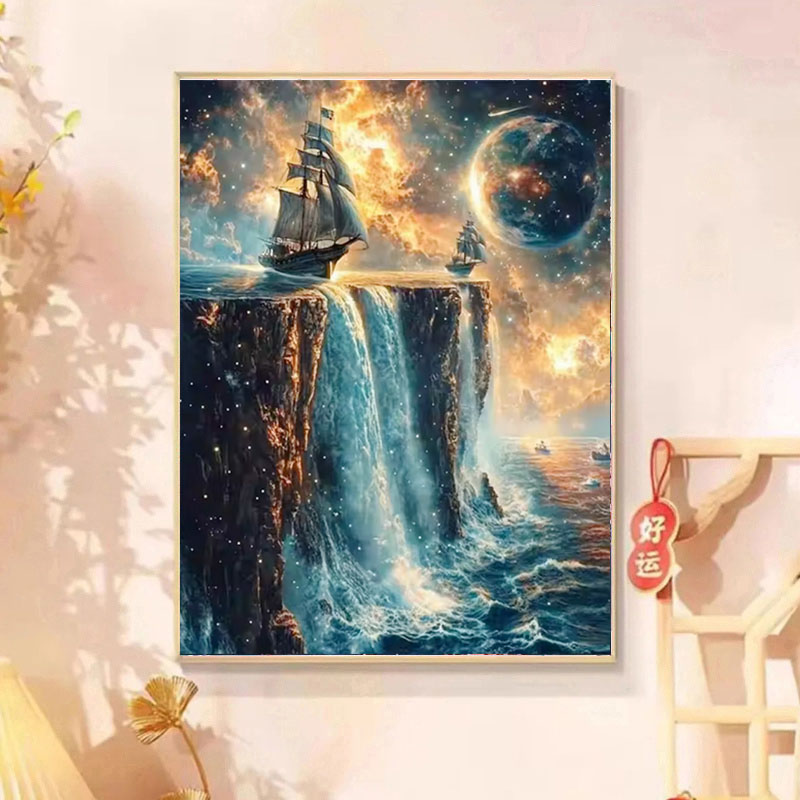 5D DIY Fairy Dust Diamond Pain - Embroidery Wall Art recensie en prijs