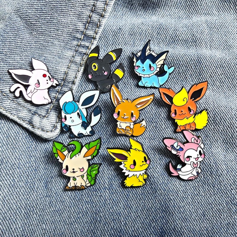 Hete 9-delige Anime Elf Broche - Embroidery Textile recensie en prijs
