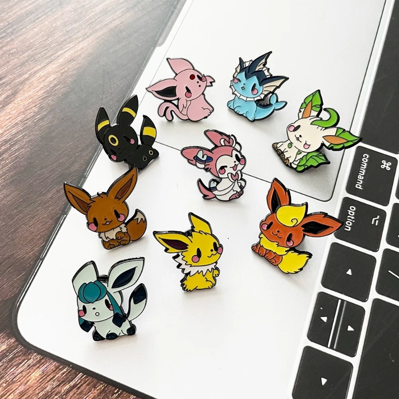 Hete 9-delige Anime Elf Broche - Embroidery Textile recensie en prijs