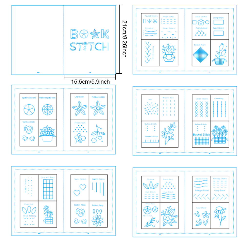 Handborduurboeken Starterkit S - Embroidery Guide Paper recensie en prijs