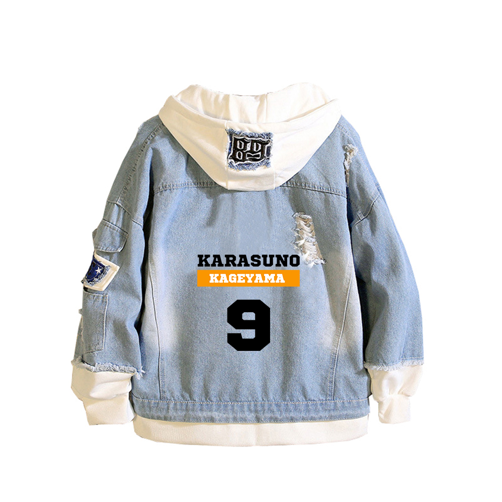 Haikyuu Karasuno VBC Print Vro - Embroidery Jacket Jeans recensie en prijs