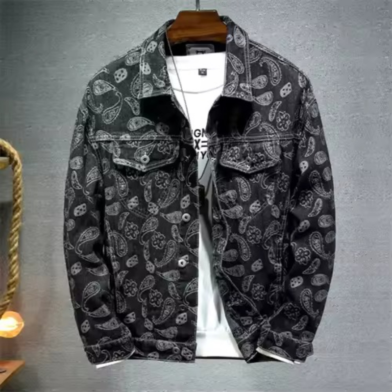 Nieuwe 2025 Lente Japanse Vint - Embroidery Jacket Jeans recensie en prijs