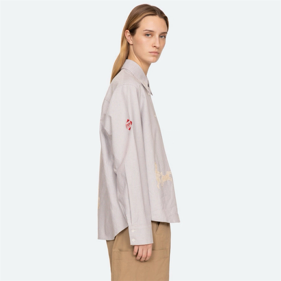 New York gestreept overhemd he - Embroidery York recensie en prijs