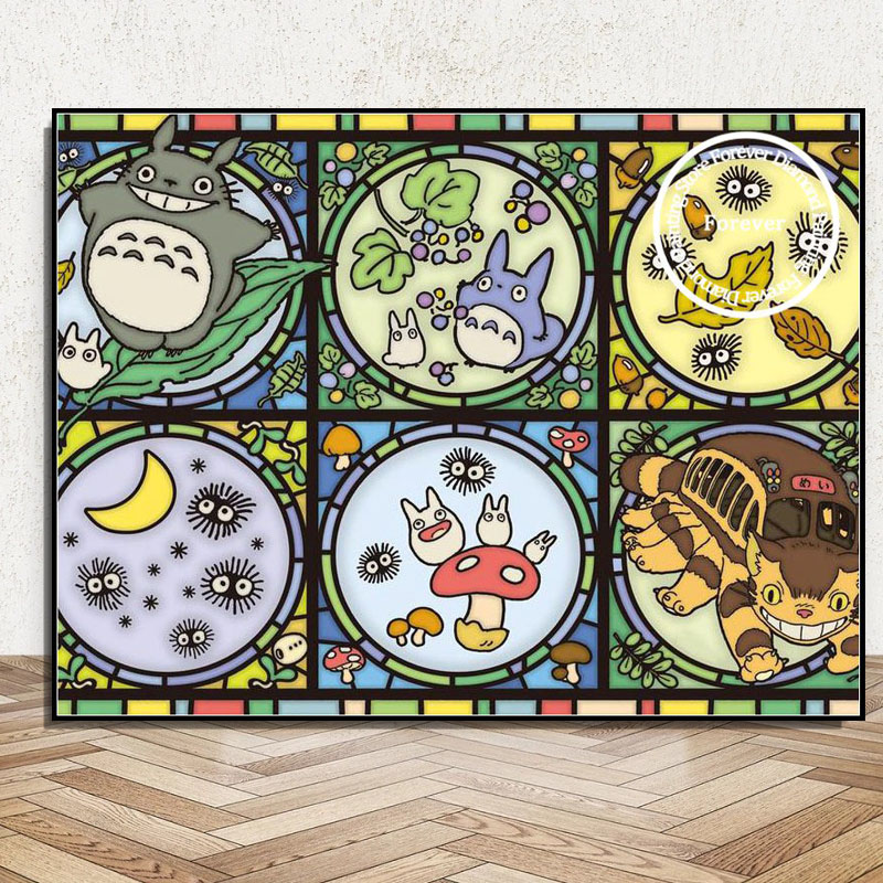 Japanse Kat Anime Art Patroon  - Embroidery Cross Stitch Patterns recensie en prijs