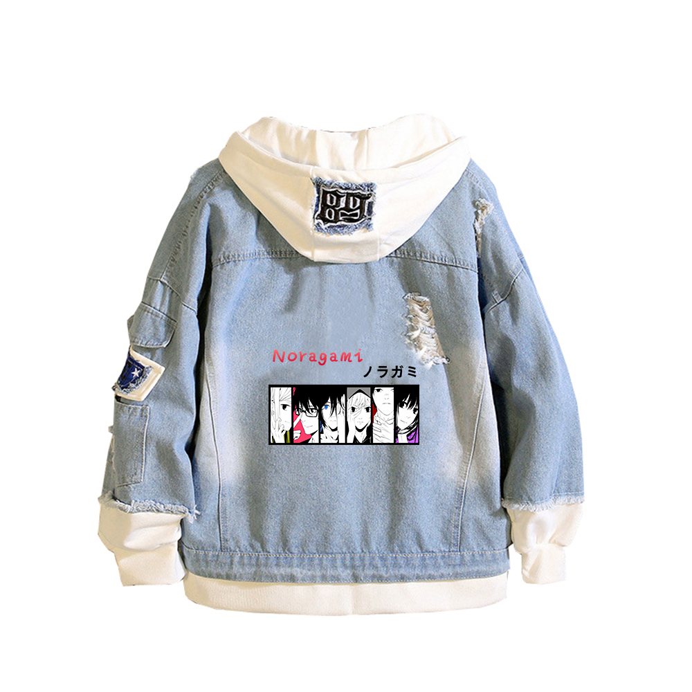 Noragami ARAGOTO Print Vrouwen - Embroidery Jacket Jeans recensie en prijs