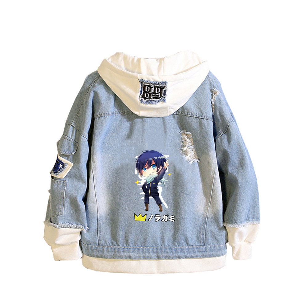 Noragami ARAGOTO Print Vrouwen - Embroidery Jacket Jeans recensie en prijs