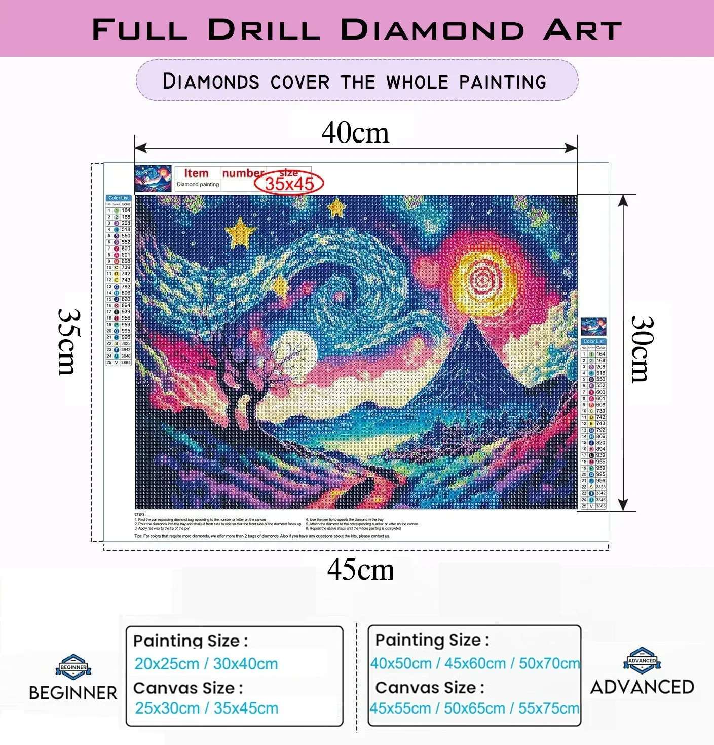 1pc frameloze kruissteek diama - Embroidery Pattern recensie en prijs