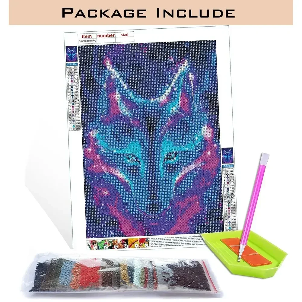 1pc frameloze kruissteek diama - Embroidery Pattern recensie en prijs