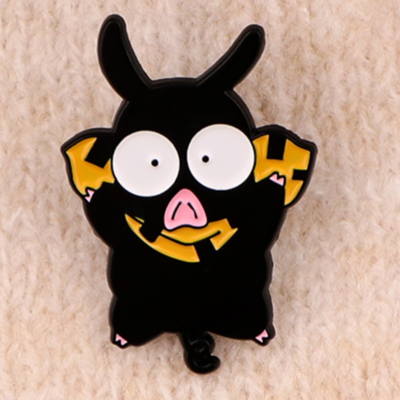 Schattige Q-versie cartoon mei - Embroidery Textile recensie en prijs