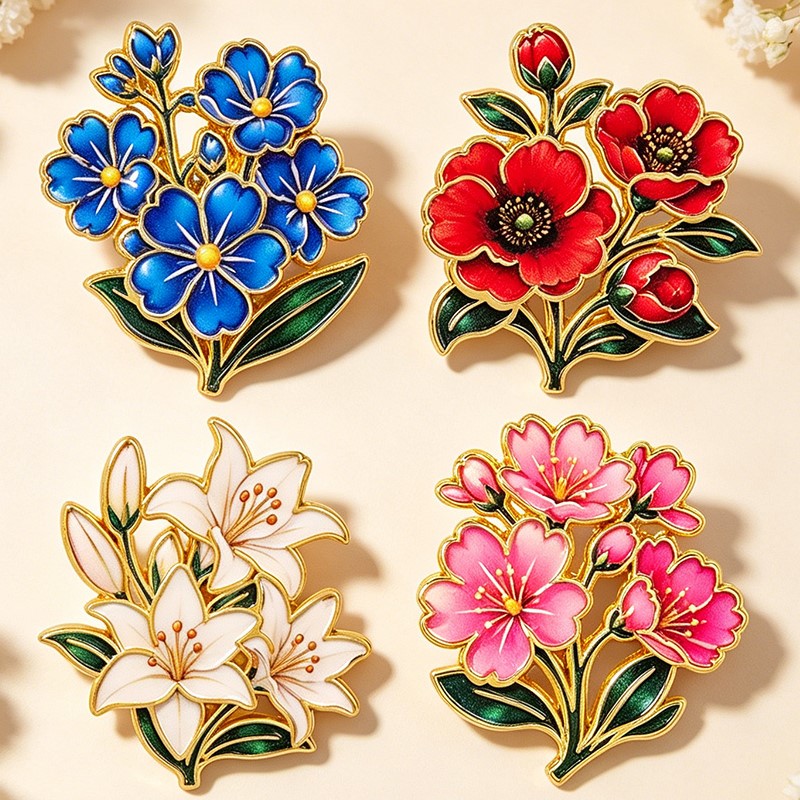 Leuke vintage kleurrijke bloem - Embroidery Textile recensie en prijs