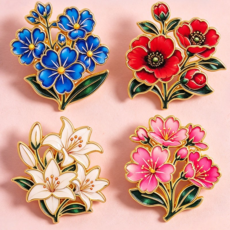 Leuke vintage kleurrijke bloem - Embroidery Textile recensie en prijs