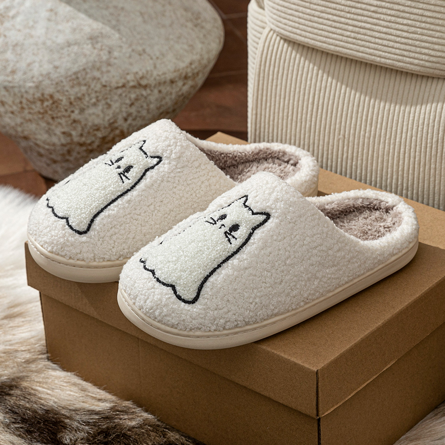Mode Leuke Lijn Kat Prachtige  - Embroidery Shoes recensie en prijs
