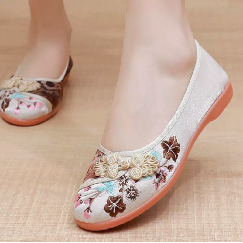 Retro Chinese stijl dames canv - Embroidery Shoes recensie en prijs
