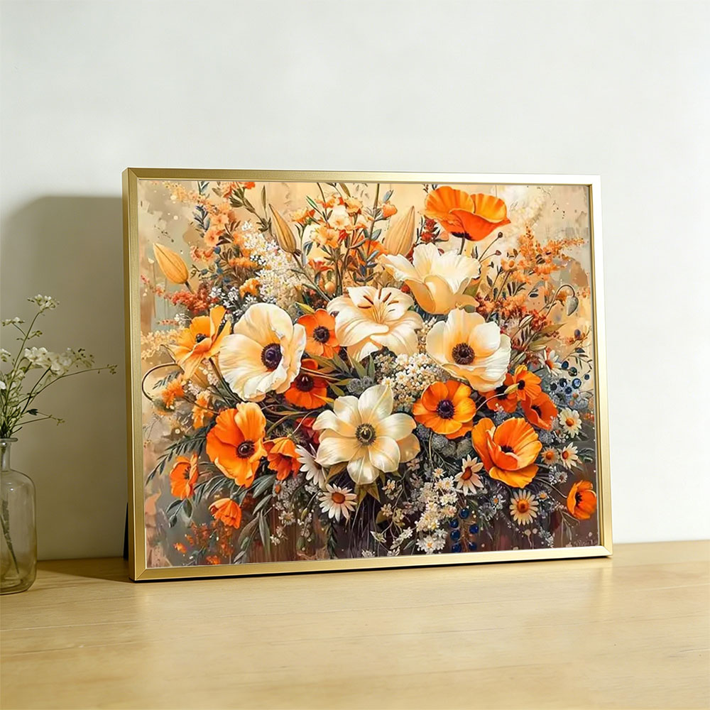 11CT borduurpakketten met krui - Embroidery Guide Paper recensie en prijs